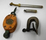 Schrader Tire Gauges & U W Block