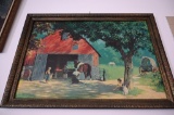 A. Curtis Blacksmith Shop Print