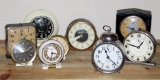 Nine Old Alarm and Table Clocks