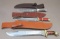 Three Bowie Knives