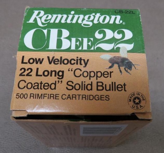Remington 22 Cee Bee Low Velocity 22 Rimfire Ammunition