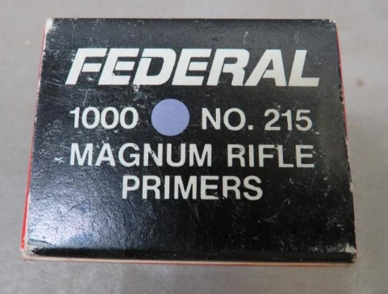 Federal No 215 Large Rifle Magnum Rifle Primers NO SHIPPING