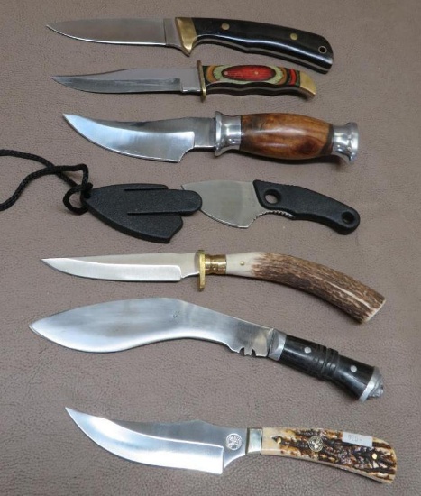 Fixed Blade Knives and Scabbards
