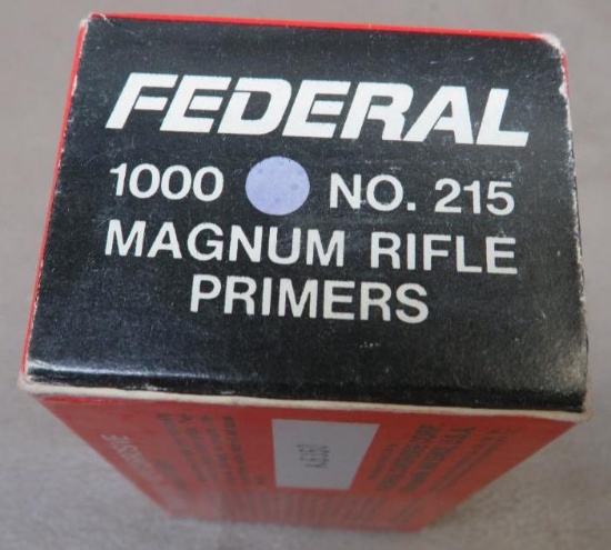 Federal No 215 Large Rifle Magnum Rifle Primers NO SHIPPING