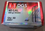 Hornady DGS 45 cal Bullets for Reloading