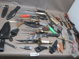 Knife and Sheath Assortment