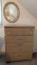 Bassett Mid Century 4 Drawer Dresser