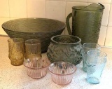 Hazel Atlas, Indiana Glass, and Coca Cola Collectibles