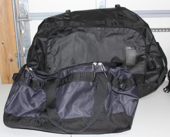 Two Heavy Duty Duffel Bags by The North Face