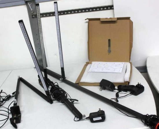 Three Koncept Z-Bar Extending Arm Desk Lamps