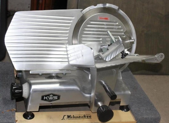 Professional KWS Stainless Steel Semi-Automatic Slicer