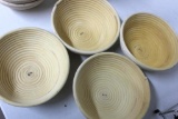11 Small Round Bread Proofing Baskets by Herbert Birnbaum and More