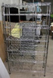 Tall Stainless Wire Wine Rack