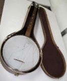 Kay Backless 4-String Banjo in Case Missing Strings