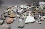 Mixed Natural Stones and Crystal Chunks