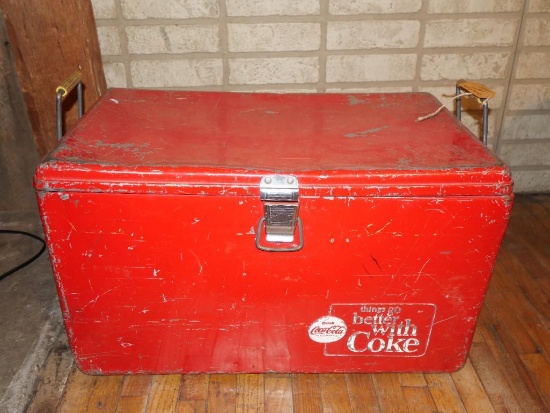 1950s Things Go Better with Coca Cola Cooler