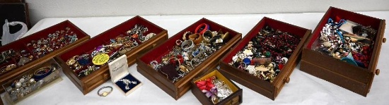 Loaded Estate Jewelry Box!
