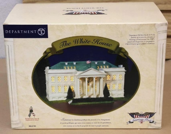 Dept. 56 American Pride Series The White House