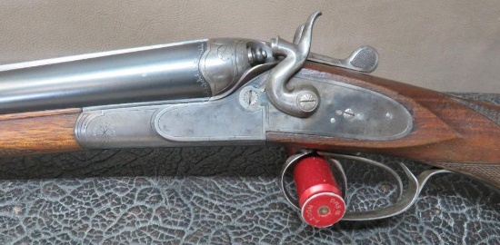 H. Wilmes Silbach Buchsflinte Side By Side Cape Gun - 16 Gauge, Combination, SN# 1539