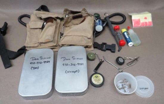 Fly Fishing Small Chest Rig Day Trip Bag