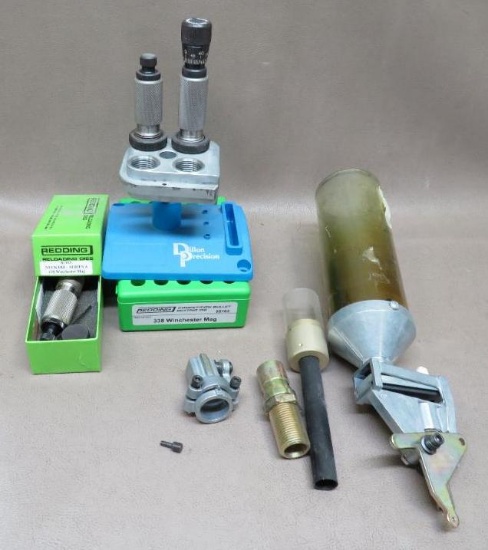 Dillon 550 toolhead with 338 Winchester Magnum Dies