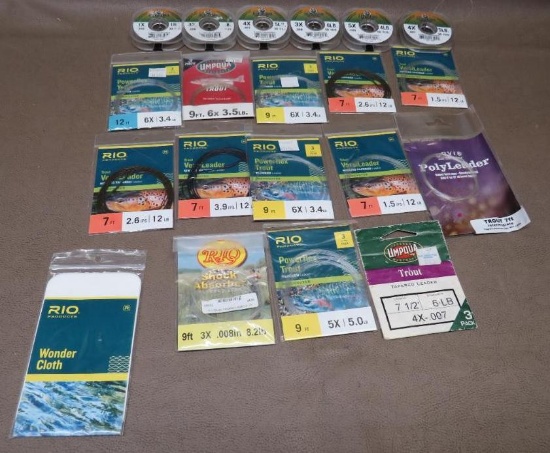 Fly Fishing Leaders and Material
