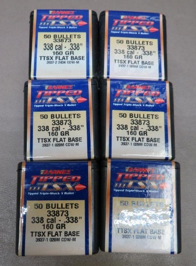 Barnes 338 Cal TSX Bullets for Reloading
