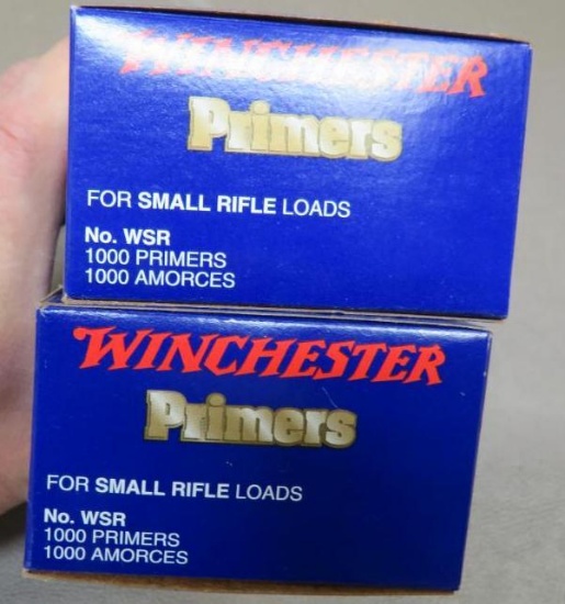 Winchester WSR Small Rifle Primers NO SHIPPING