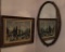 Antonio DeVity Mid Century Oil Painting and Framed Mirror