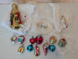 West German Glass Ornaments