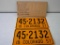 1957 Colorado License Plate Pair!