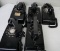 Five Black Vintage Phones