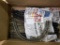 Box of HO track with Brass Tracks