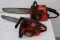 Homelite 2 Super & 360 Chainsaws