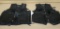 Two Navarre Size X Large Buffalo Leather Vests