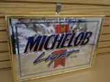Michelob Light Beer Mirror