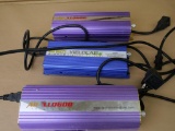 Three 600 Watt Digital Ballast