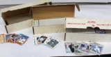 Three Boxes Filled with Sports Cards