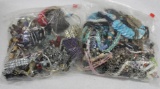 Two Bags of Unsearched Costume Jewelry