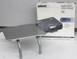 Pelouze Heavy Duty Utility Scale in Original Packaging and Metal Stand/Stool