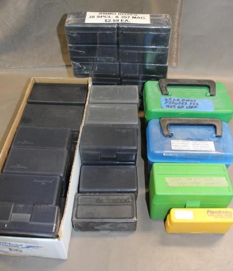 New and Used Ammo Boxes