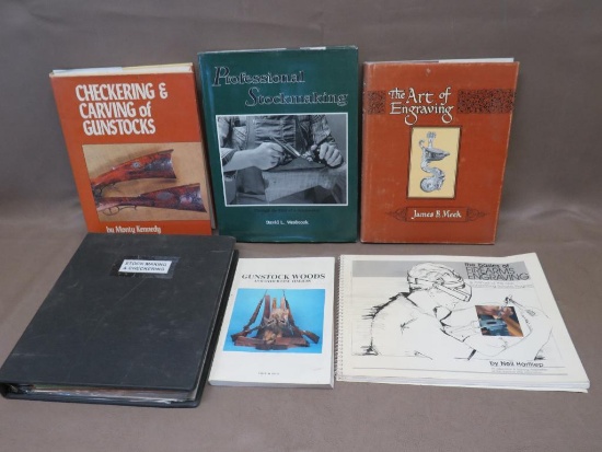 Gun Stock Checkering and Firearms Engraving Books
