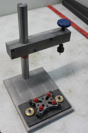 Watch Repair Stand with Bergeon 2820 Vise and Case Opener
