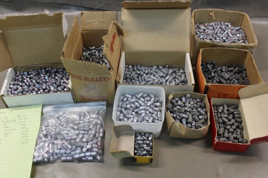Huge Pile of .357/38 Bullets for Reloading