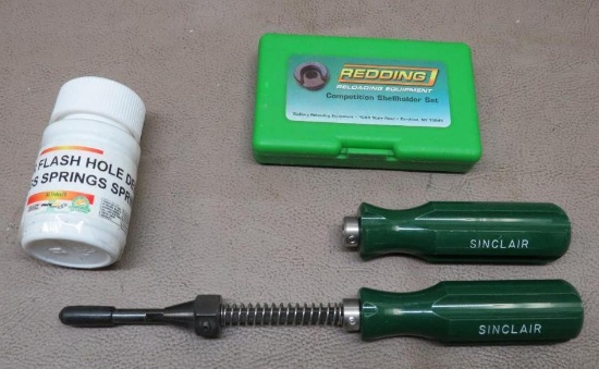 Sinclair Primer Uniformer and Redding Shell Holders