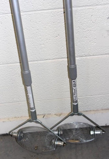 Pair of Brass Wizard Rolling Brass Pick-Up Tools
