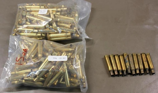 175 Pieces 7mm Virgin Brass plus 10 Pieces Fired Brass