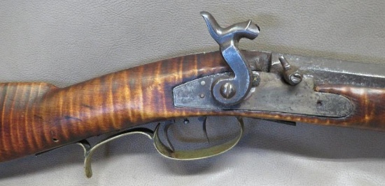 J. Rickets 19th Century Black Powder Plains Rifle