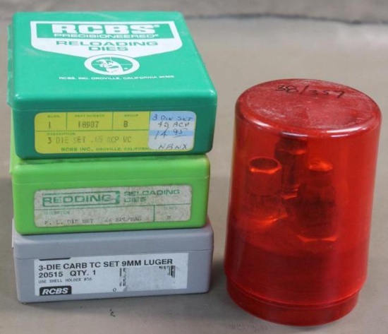 Four Mixed Reloading Die Sets