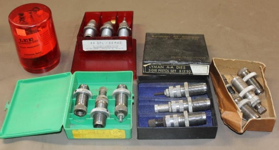 Five Mixed Reloading Die Sets